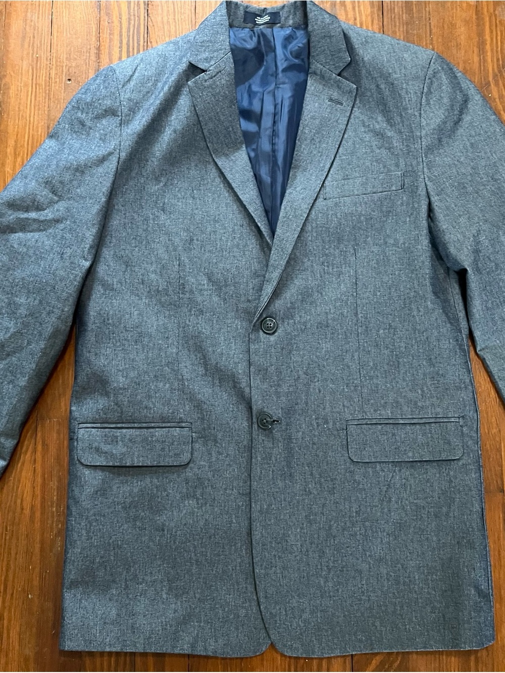 Nautica Boy’s Heather Gray Two-Button Sport Coat 20R